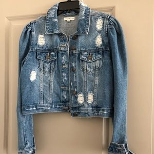 Moon River blue jean jacket
